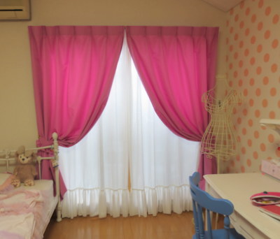 子供部屋のカーテンは予算を抑えて可愛く仕上げる 神奈川県川崎市のオーダーカーテン専門店ハンザム